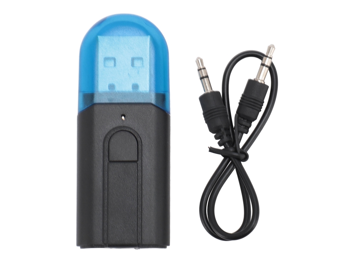 Adaptador Bluetooth 5.0 Aetheria para coche, transmisor y receptor 2 en 1, entrada auxiliar de 3,5 mm para estéreo, auriculares domésticos, PC y TV.