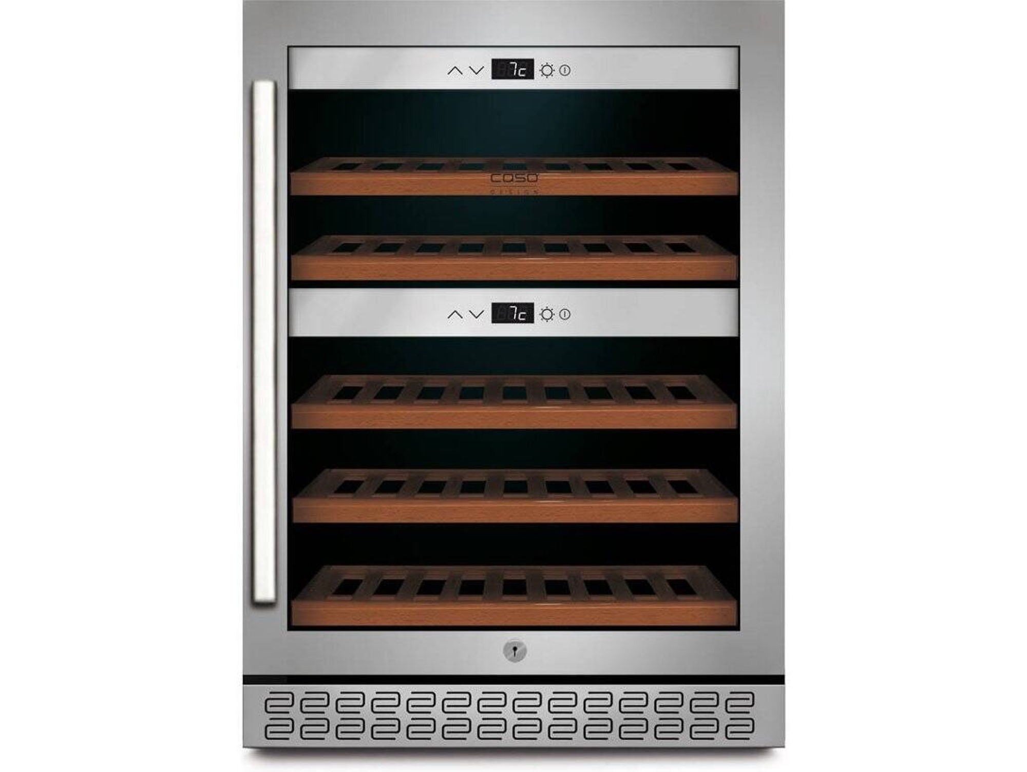 Vinoteca CASO Wine chef Pro 40 Smart (40 botellas - Inox)