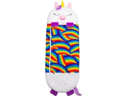 Peluche Saco de Dormir DORMI LOCOS Pequeño unicornio blanco (50x11x140cm)