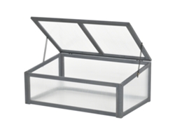 Horno De Leña Frío 100x65x40cm Gris Uv
