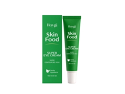 Crema nutritiva suave para el contorno de ojos para una mirada sana.