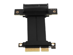 Cable De Extensión De Tarjeta Gráfica Gen 4 Gpu Pcie 4.0 X4 Cable De Elevación 8gb/s 90 Grados 10cm