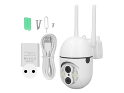 Cámara De Seguridad Wifi 1080p Con Detección De Movimiento, Visión Nocturna Bidireccional, Para El Hogar Y La Oficina, Ip66