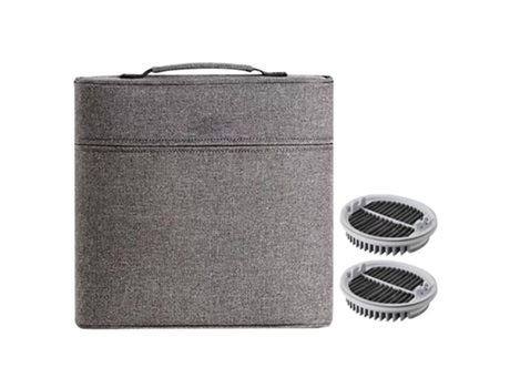 Bolsa de armazenamento com filtro hepa 3 peças para xiaomi roidmi f8 portátil sem fio