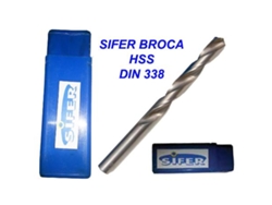 Sifer broca hss din 338    5.00 mm (caja 10 unidades)