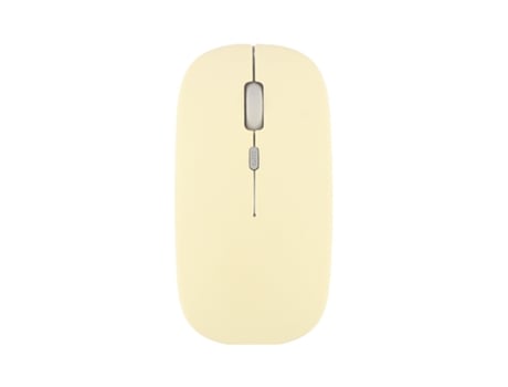 Bluetooth Mouse Rechargeable Inalámbrico Mouse For Macbook Pro Azultooth Inalámbrico Mouse For Laptop Yellow