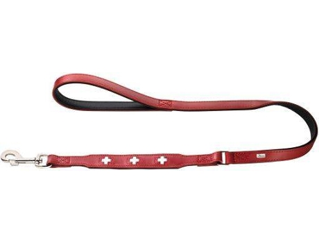Correa para Perros HUNTER Ecológico (Rojo - 100 x 1.8 cm - Cuero)