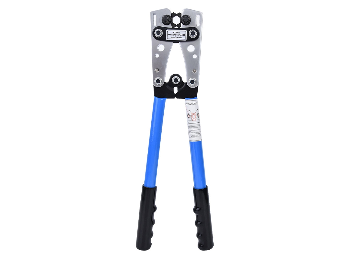 Herramienta Manual De Crimpado De Terminales Eléctricos, Acero, Scm-40 6-50mm², Para Electricistas