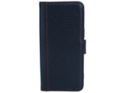 Capa De Couro Anti-impacto Full Body Para Samsung S21 Fe Com Slot Para Cartões Preta