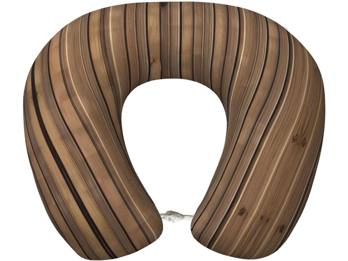 Almohada Viaje Espuma Viscoelástica Poliéster, Felpa Fácil Soporte, Ajustable Plegable: