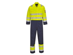 Mono de alta visibilidad Modaflame para protección eléctrica / Amarillo marino / L Portwest