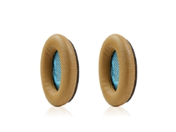 Almohadillas para auriculares Bose AE2, espuma suave, piel de oveja, color caqui.