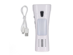 Radio Meteorológica Portátil De Emergencia Con Linterna Led, Carga Solar, Para Acampar, Alerta De Huracanes.