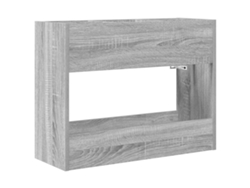 Paragüero Vidaxl gris derivado de madera (65 x 24 x 50 cm)