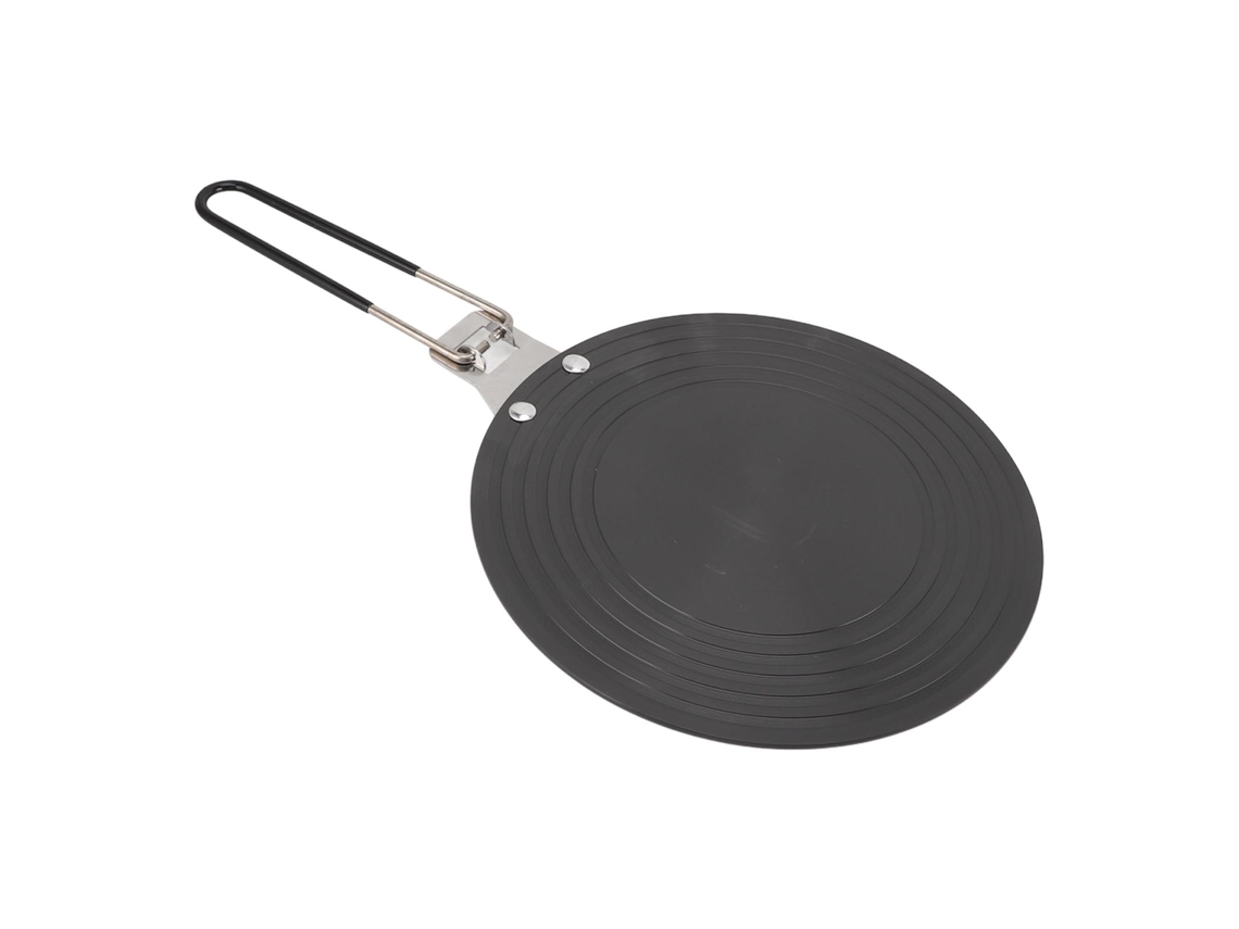 Placa Conductora De Calor De Aleación De Aluminio Para Estufa De Gas Con Asa, 28 Cm De Diámetro.