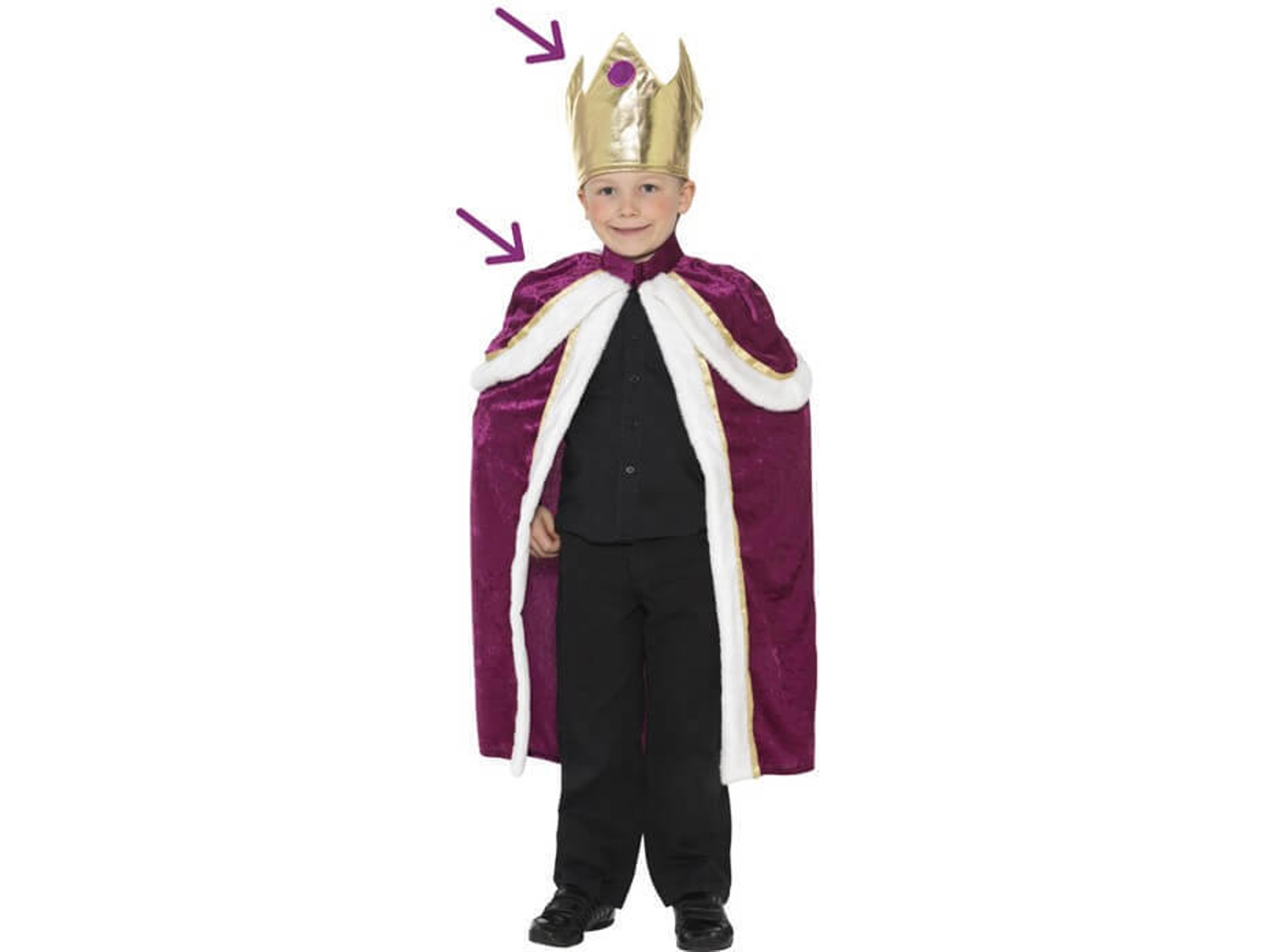 Disfraz de Niño DISFRAZZES Rey Mago (Talla: 10 a 12 años)