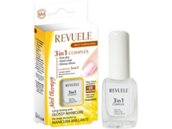 Esmalte REVUELE Nail Therapy 3 en 1 Secado, Protección y Brillo