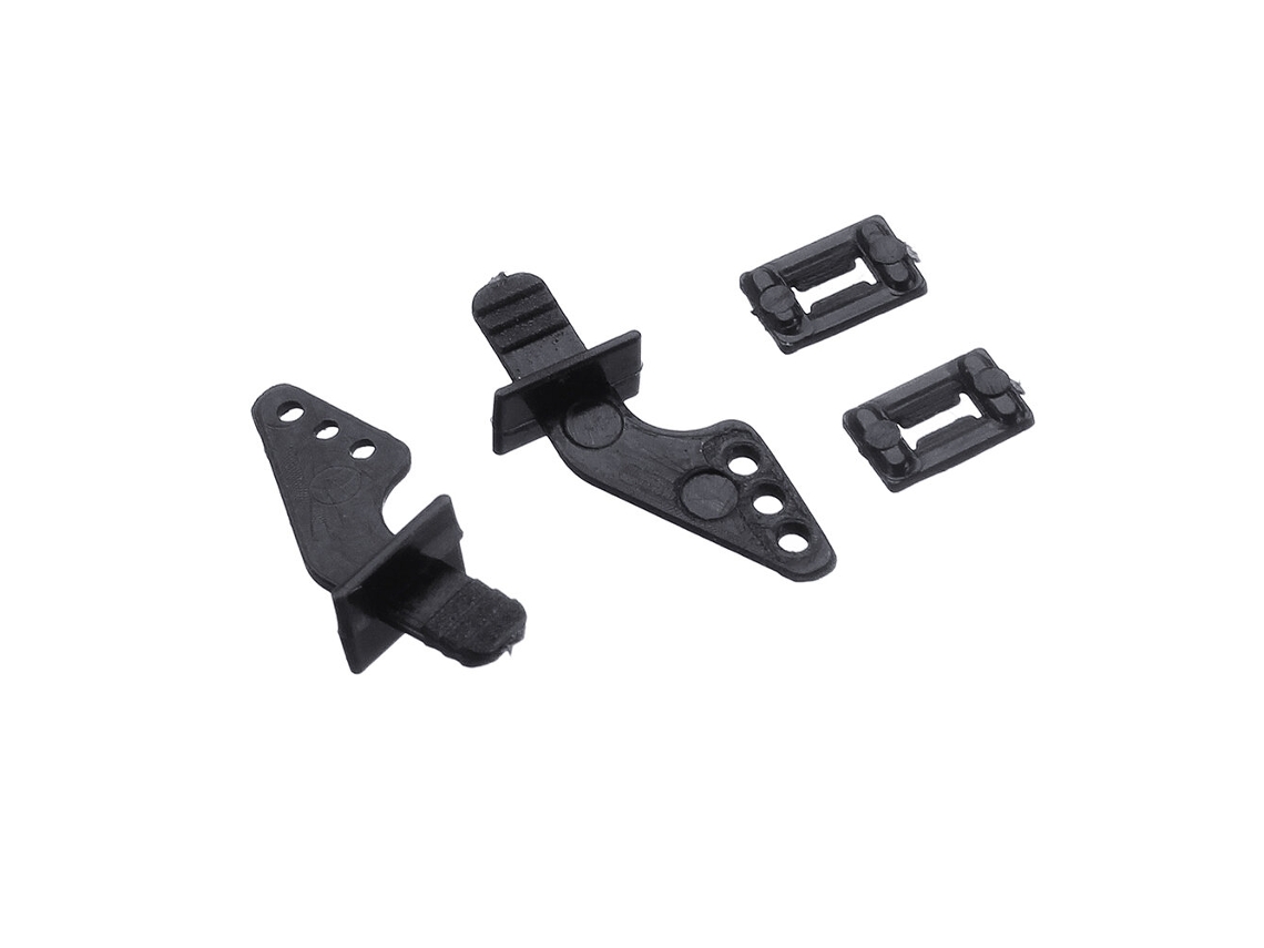 1 Paireachine Mini Mustang P-51d Mini F22 F4u T-28 F16 Bf109 Spitfire P40 Fw190 Rc Airplane Spare Part Rudder Angle