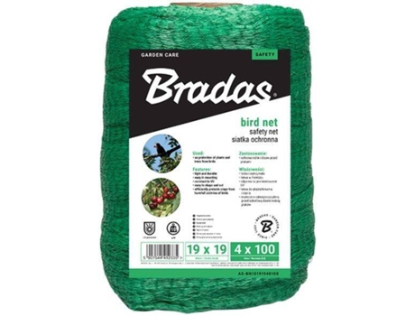 Rede Anti Pájaros BRADAS 10g/m2 (2 x 10 m)