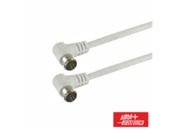 Cable con conector hembra macho de 90° / Conector hembra macho de 90°, 2 m, bolsa de polietileno