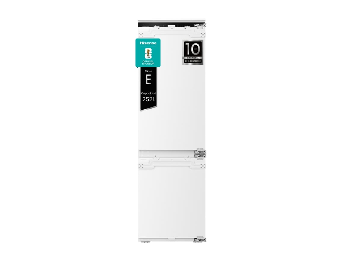 Frigorífico Combi Integrable HISENSE RB3B250SAWE (No Frost - 177.2 cm - 252 L - Blanco)
