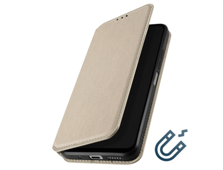 Funda para Xiaomi Redmi 12 AVIZAR Piel Dorado