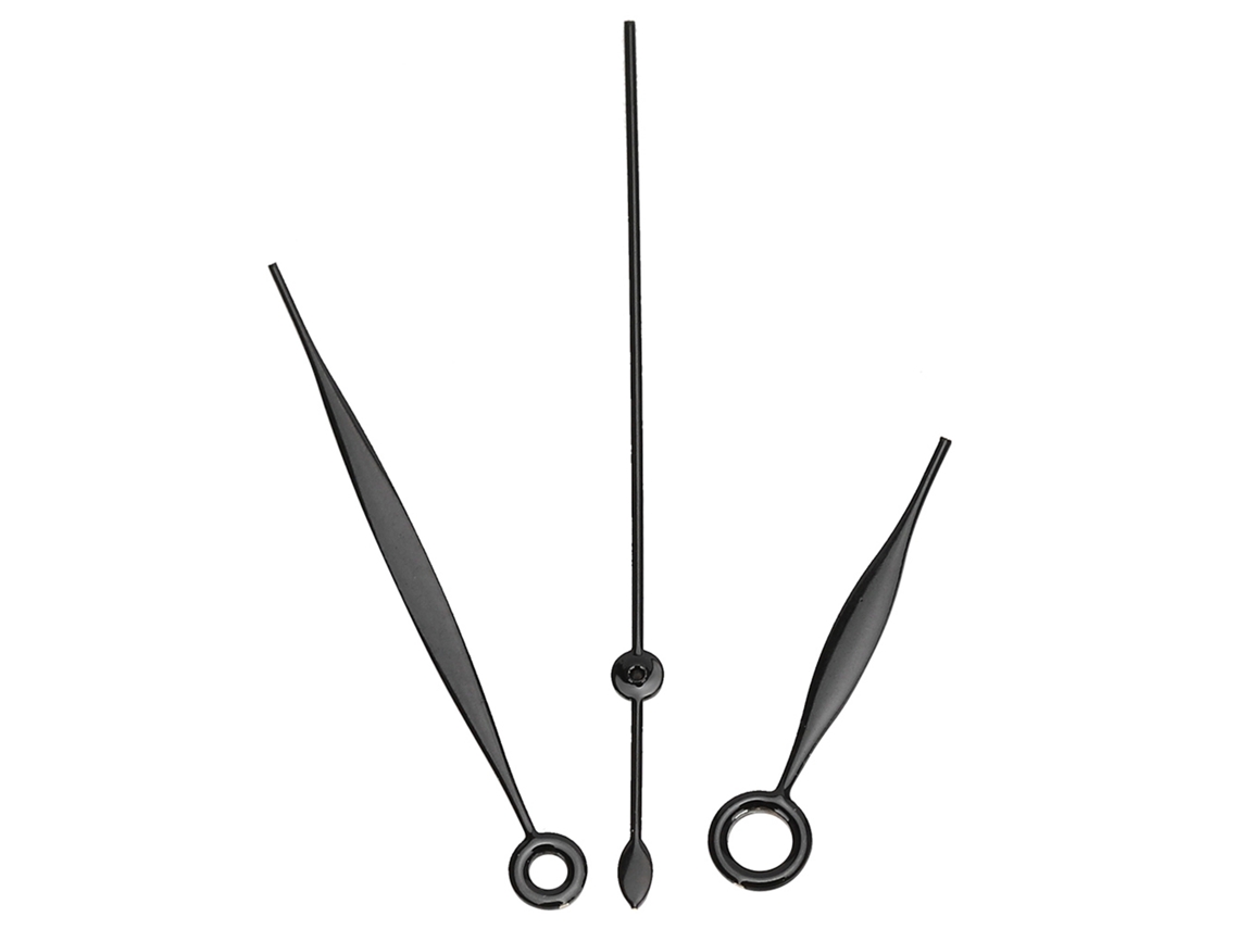 Agujas De Reloj Hombre T41 Hora Minuto Segundo Para Movimiento Eta2824 Negro