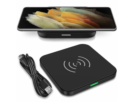 Cargador Rápido Sem Indução Universal para Samsung BISBISOUS Negro