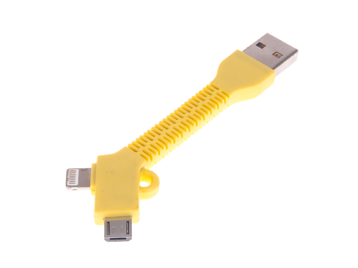 Conector 2 En 1 Semirígido Ip5/6 Y Micro Usb