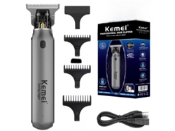 Cortadora de pelo eléctrica profesional para hombres, recargable con cuchillas resistentes al aceite.
