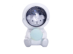 Rebe-luz Nocturna De Astronauta Con Mascota Bonita Decoración Hogar Regalo Niños Adornos Dormitorio