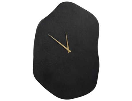 Reloj de Pared BELIANI Ganges de Aluminio Negro 44X1X64