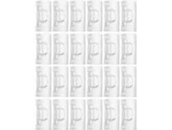 Clips Dormitorio 30 Transparentes Ajustables