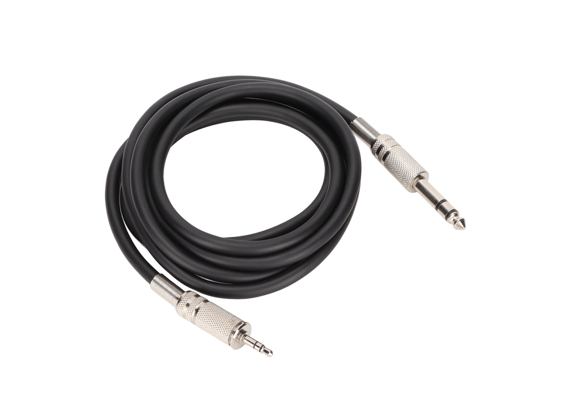 Cable Adaptador Profesional De Jack Auxiliar Estéreo De 6,35 Mm Macho A 3,5 Mm Para Amplificadores De Teléfonos