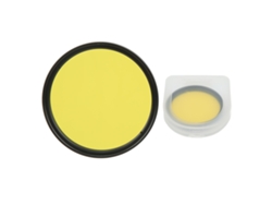 Filtro De Lente De 55mm De Vidrio Óptico Para Cámara Digital Full Color, Alto Definition Para Nikon Y Sony, Efecto Fotográfico Amarillo