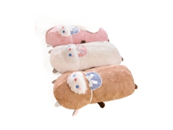Lindo peluche de cordero, almohada para abrazar para dormir en la cama, almohada corporal para niñas y niños, rosa CHABERLU