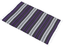 Manta Mexicana De Jacquard Tejida Para Yoga, Sofá Y Coche: Gruesa, Suave Y Versátil.