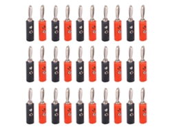 Conector Banana De Latón Niquelado De 4 Mm Jt-002 Accesorios Para Instrumentos Educativos