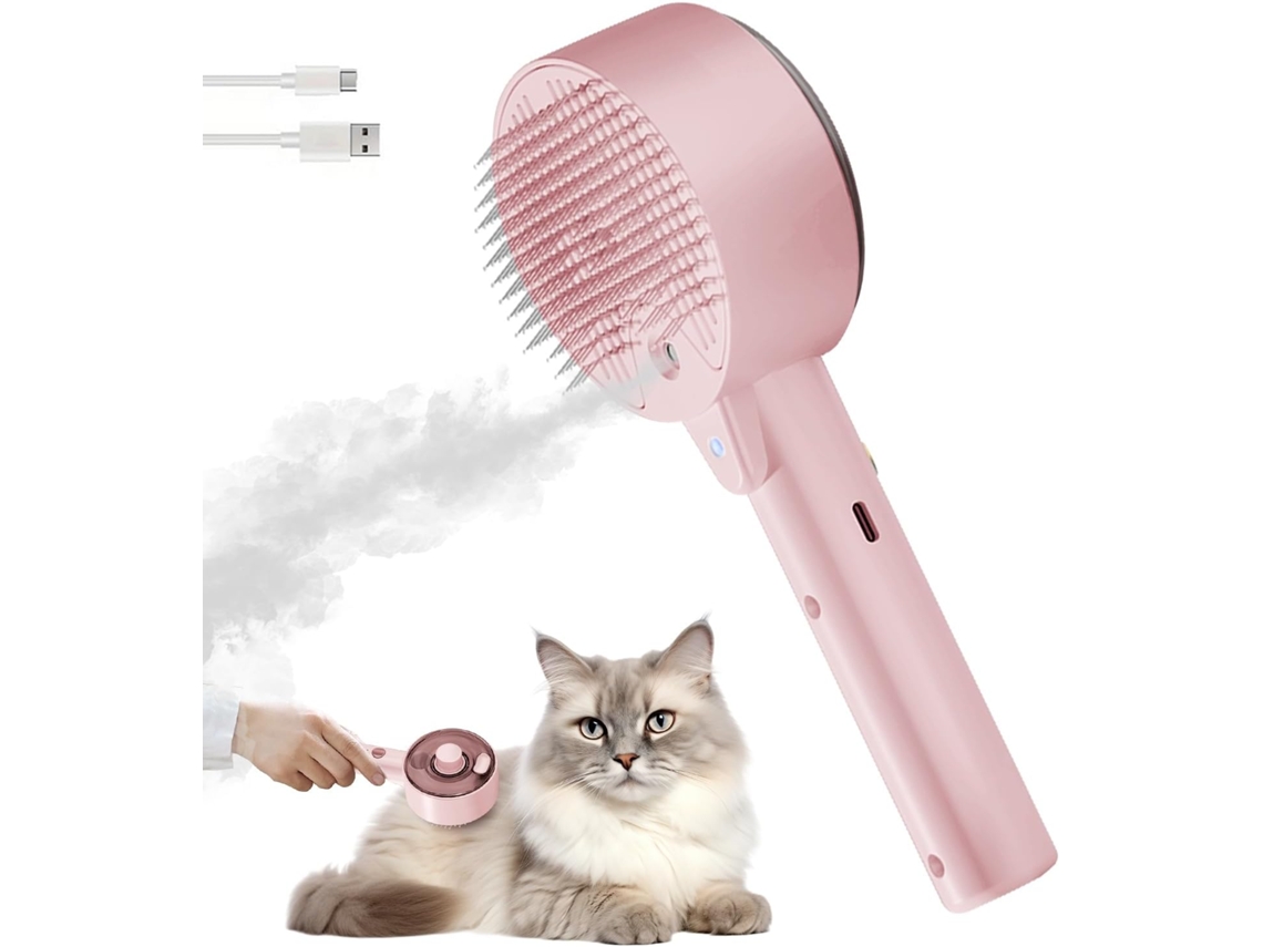 Cepillo De Vapor Para Gatos, Peine Depilatorio