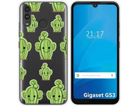 Carcasa Gigaset GS3 TUMUNDOSMARTPHONE Cactus Multicolor