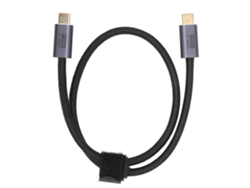 Cable Usb4 Tipo-c A Tipo-c 20gbps Transferencia Rápida Pd100w 8k 60hz 19.7in