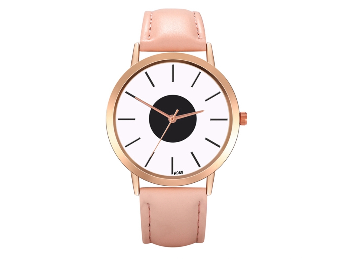 Reloj De Pulsera De Cuarzo Elegante E Informal Con Brazalete De Acero Resistente Al Agua Para Hombre (esfera Negra)