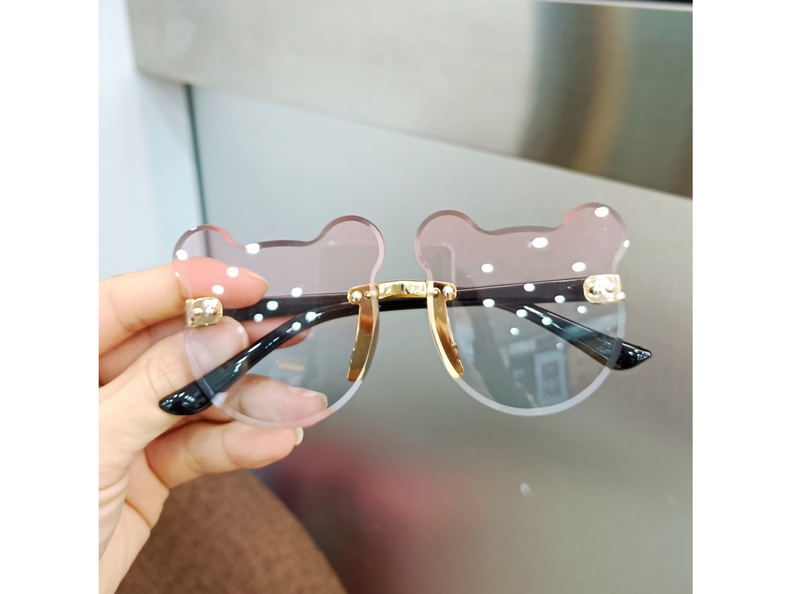 Gafas de sol para niños exclusivas del sudeste asiático, modernas y con bonitos dibujos de flores.