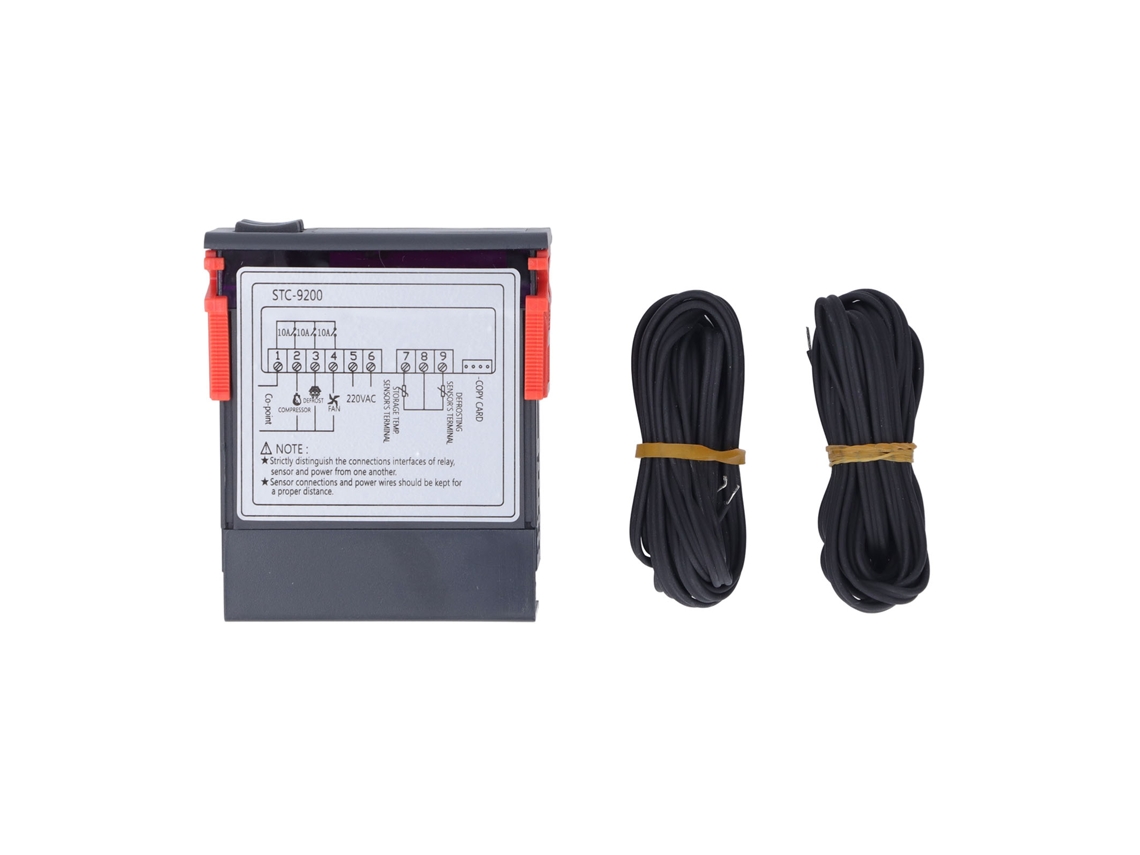 Termostato Digital Inteligente Controle De Temperatura Desgelo Alarme -50℃ A 50℃ 220vac