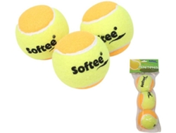 Bola de Tenis SOFTEE  (Amarillo - 3 Bolas)