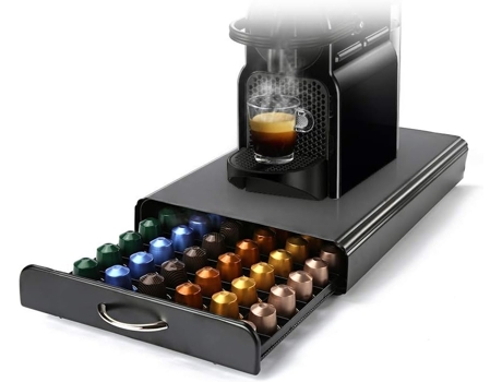 Soporte para cápsulas de café, soporte para cápsulas, cajones para cápsulas de Iron Organizer