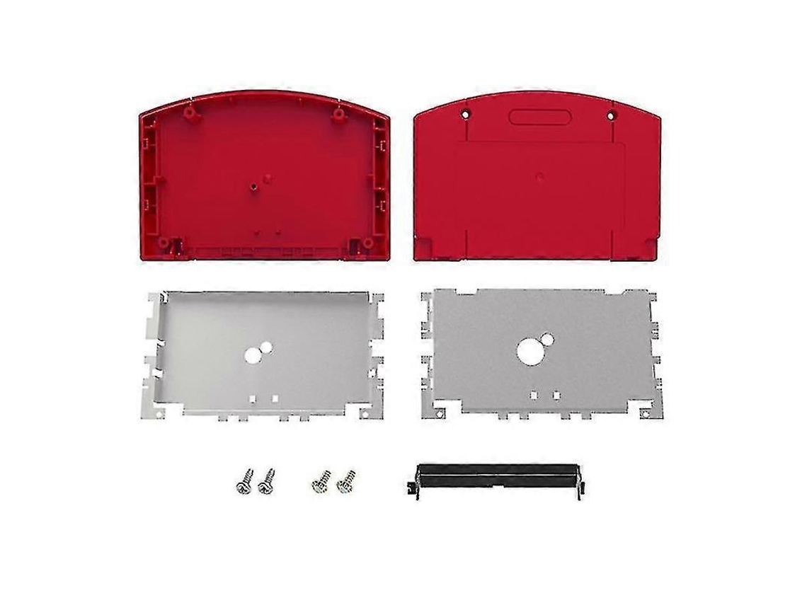 Cubierta de cartucho para consola N64, carcasa de repuesto para cartucho/casete, accesorios de reparación Hengjian