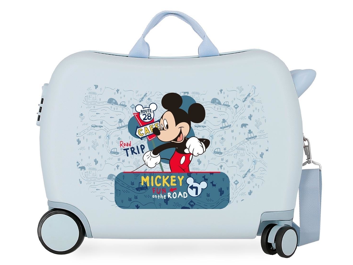 Maleta Infantil MICKEY (50 x 39 x 20 - ABS - Azul)