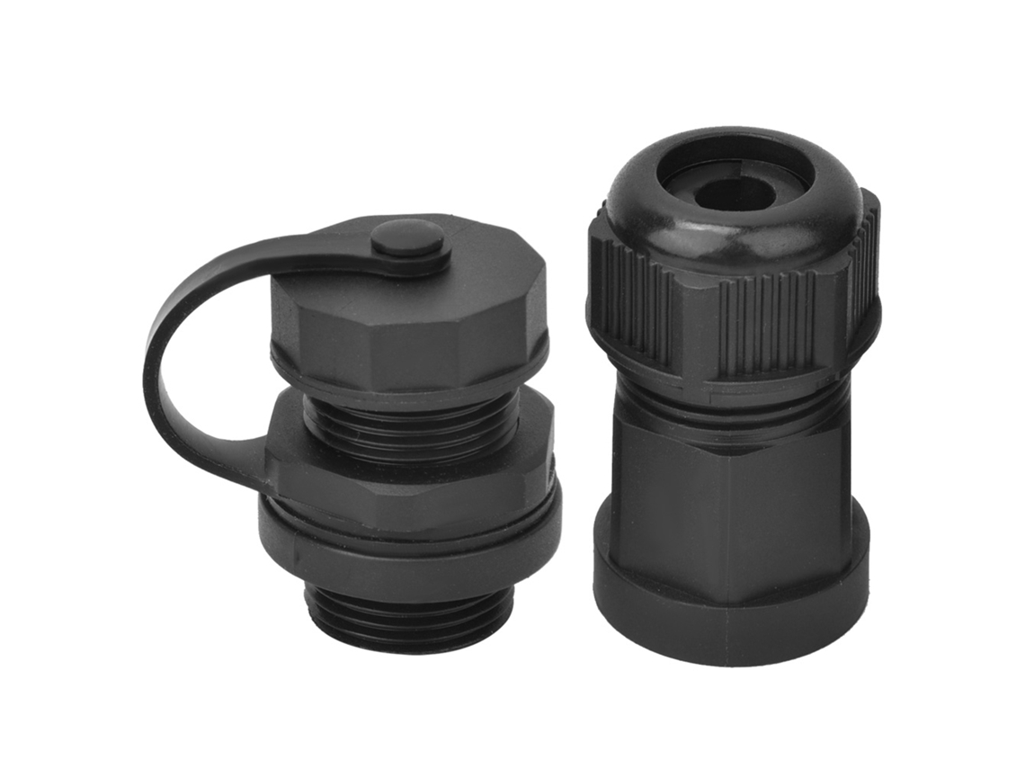 Conector Rj45 Hembra Impermeable Ip67 Para Cable De Red Cat5/6 Conector De Socket (1 Caja De Núcleo)