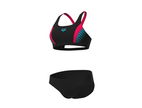 Conjunto de Bañadores de Mujer para Natación ARENA Threefold Negro - 2pcs (40)